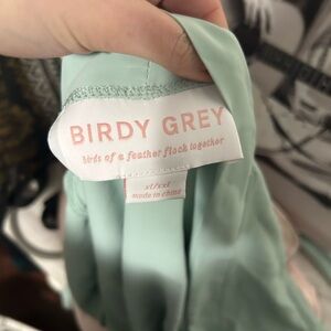 Sage birdy grey bridesmaid robes